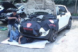 bengkel supercar mini cooper